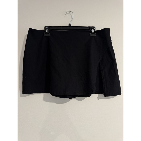 ARULA Pants - Arula Womens Skort Size A (14-16) Black Skirt Summer Stretchy